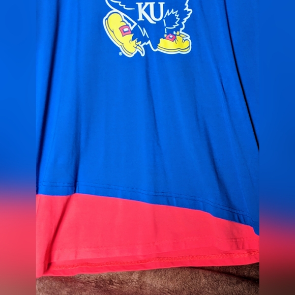 New Emerson Street Kansas University Jayhawk Logo Hoodie - Picture 4 of 15